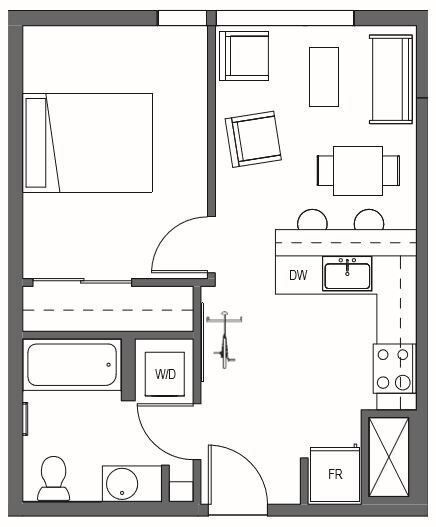Unit 601 601 floor plan